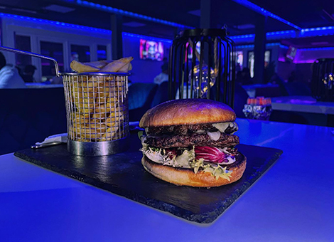 Urban Lounge Glasgow burger