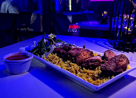 Urban Lounge Glasgow food